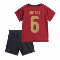 Fotbalové Dres Belgie Axel Witsel #6 Dětské Domácí ME 2024 Krátký Rukáv (+ trenýrky)